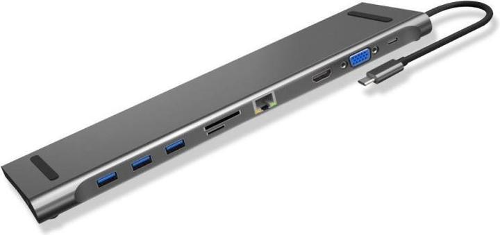 Actual product image JCPAL USB-C Ultra slim dock (USB-C, 4 Ports)