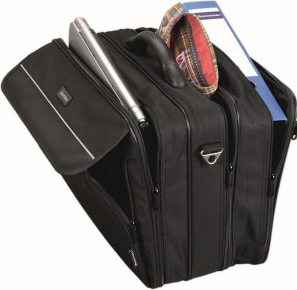 Immagine prodotto Lightpak Borsa per notebook Corniche, per computer portatili da 17 pollici, 3 scomparti, tracolla (17")
