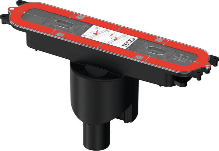 TECE TECEdrainprofile drain "vertical", DN 50, drainage capacity 1.2 l/s (432 mm)