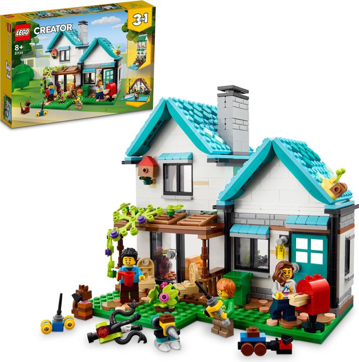 Actual product image LEGO Cosy house (31139, LEGO Creator 3-in-1)