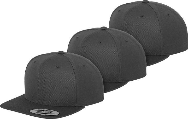 Flexfit Classic Snapback 3-Pack - 180997 (One Size)