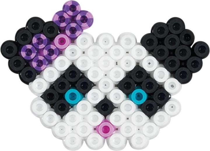 Actual product image Hama Beads midi "Stripe beads - Heart", in blister pack