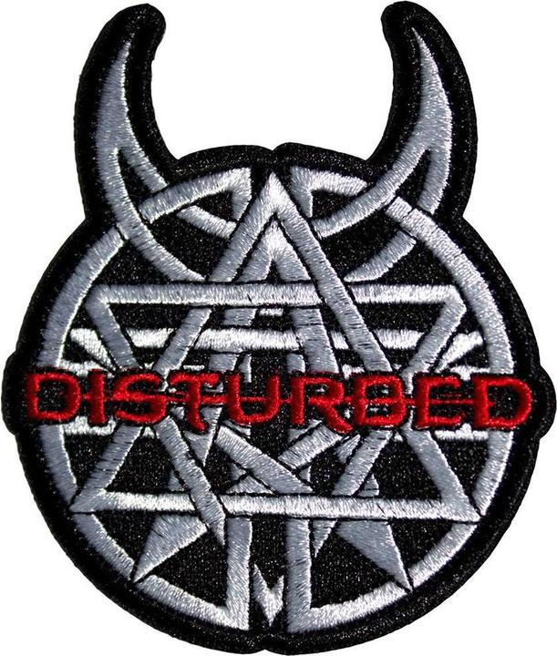 Produktbild Disturbed Logo Aufnäher zum Aufbügeln