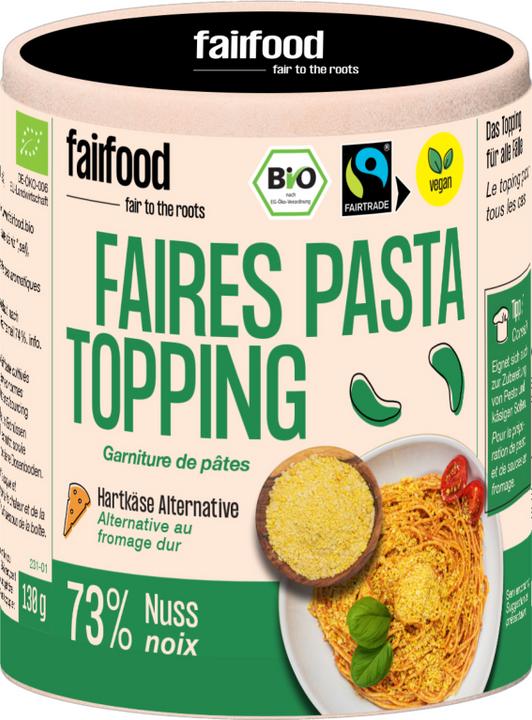 Image du produit Fairfood Freiburg Pasta Topping alternative végétale au fromage à pâte dure (100 g)