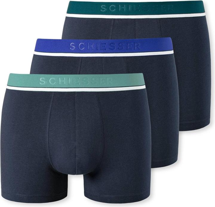 Immagine prodotto Schiesser Pantaloncini Boxer Casual Figure-hugging 3PACK - 18184 (M, confezione da 3)