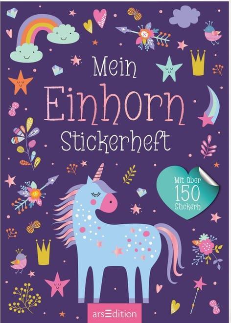 Mein Einhorn-Stickerheft