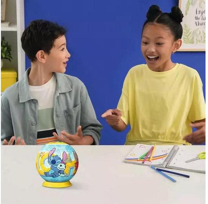 Produktbild Ravensburger 3D Puzzle 11596 - Puzzle-Ball Disney Stitch - Puzzle-Ball für Erwachsene und Kinder ab (72 Teile)