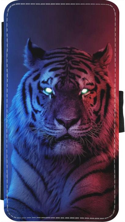 Actual product image PhoneLook Cover Wallet Black Tiger Blue Red (Apple iPhone X, Apple iPhone XS)