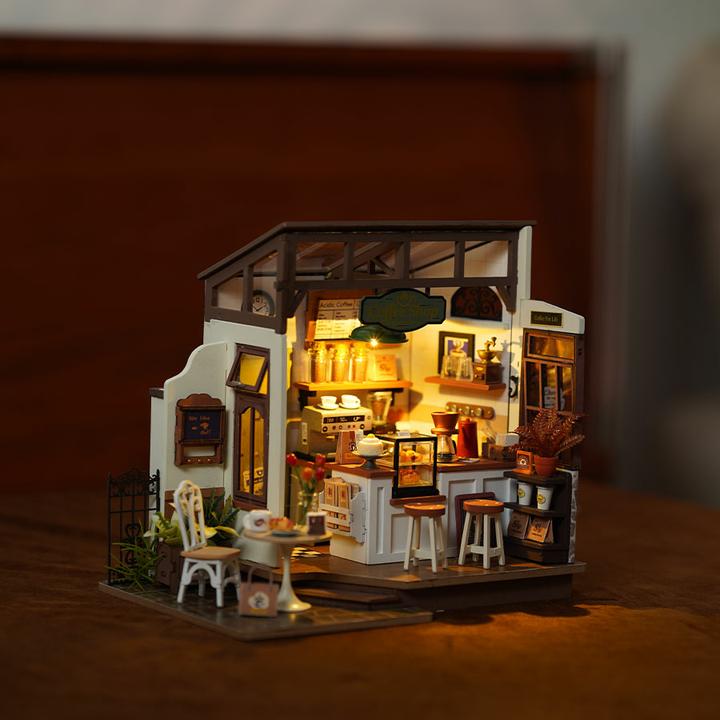 Actual product image Robotime Coffee Shop