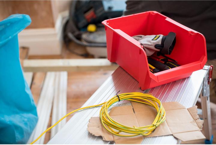 Actual product image Stanley Open fronted storage box