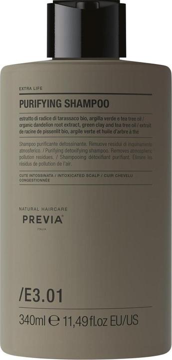 Produktbild Previa Extra Life Purifying Shampoo (340 ml, Flüssiges Shampoo)