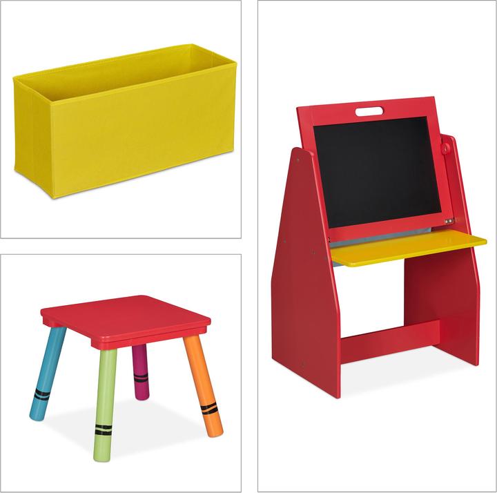Actual product image Relaxdays Kids Art-Desk