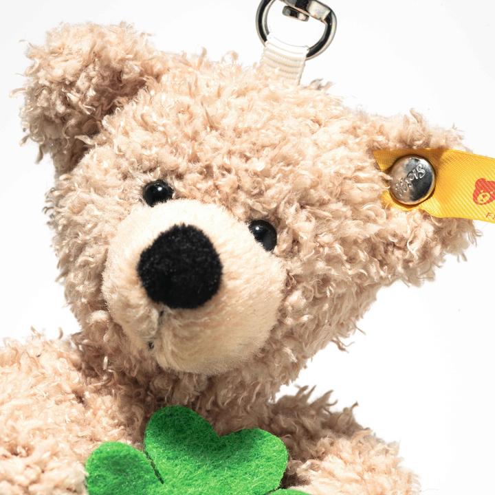 Actual product image Steiff Anhänger Fynn Teddybär Good Luck beige 12cm (12 cm)