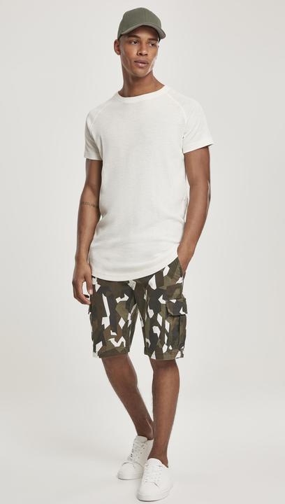 Immagine prodotto Urban Classics Pantaloncini Cargo in twill stretch mimetico geometrico (30)