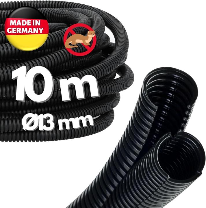Produktbild Kalitec 10 Meter Wellrohr Twin 13mm Innendurchmesser I Aussendurchmesser 18,9 mm I Wellschlauch zweit (1000 cm)