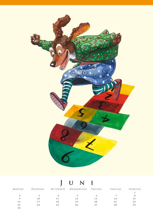 Image du produit Calendrier de chambre d'enfant 2025 de Leonard Erlbruchs (Couverture rigide, Allemand)