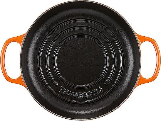 Actual product image Le Creuset Roaster for bread 24cm orange (24 cm, Casserole + Stewpot, Cast iron)