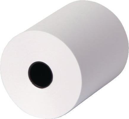 Actual product image Niceday Cash register roll 4557-2704 single 60g/m² paper 5,7cmx22m Smooth White