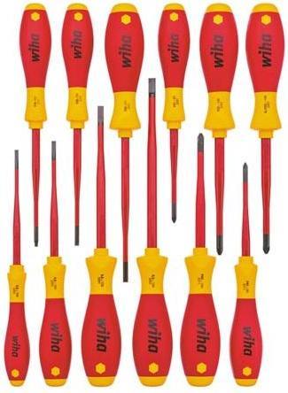 Image du produit Wiha Jeu de tournevis (Cruciforme PZ, Recouvrement cruciforme Phillipps (PH), Vis fendues, Torx (TX))