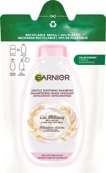 Garnier Ultra Doux Delicatesse (250 ml, Flüssiges Shampoo)