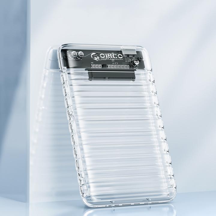 Immagine prodotto Orico 2139U3-V1 2,5" HDD/SSD USB Micro-B 5Gb/s Festplattenlaufwerk - Transparent (2.5")