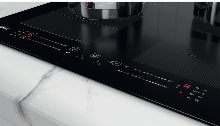 Immagine prodotto Whirlpool indukcinė kaitlentė WF S7560 NE 60 cm, 1 FlexiSlide, Booster, Juodas