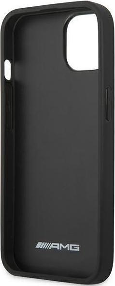 Produktbild Mercedes AMG AMHCP14MGSEBK iPhone 14 Plus 6,7" czarny/black hardcase Leather Debossed Lines (Apple iPhone 14 Plus)