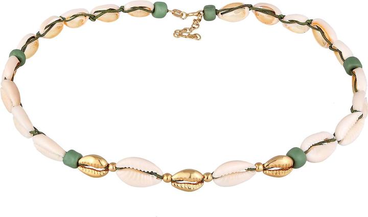 Immagine prodotto Elli Girocollo, conchiglia (Conchiglia, Argento 925, Nylon, Nessuna pietra, Vetro, 36 cm)