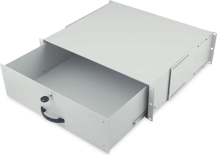 Digitus DN-19 KEY-3U Dokumentenfach, 3 HE, Lichtgrau