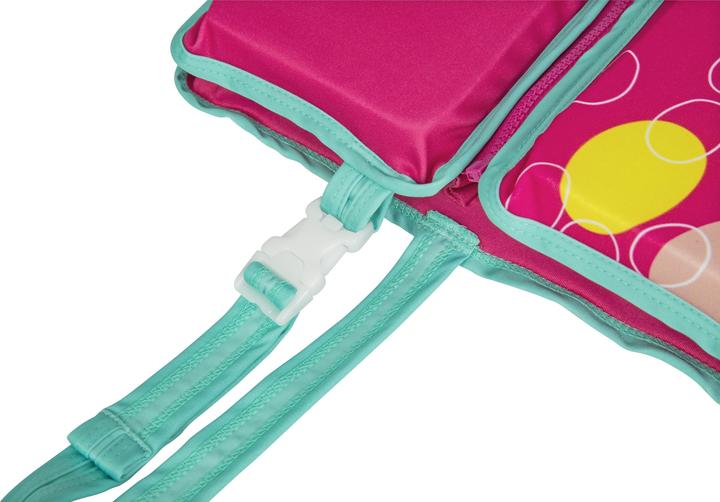 Actual product image Bestway Swim Safe ABC Svømme Traeningsvest UPF 50+ w/aermer, Skum 11-30 kg Grøn (One size, 11 - 30 kg)