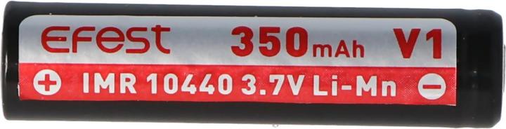 Actual product image Efest Battery IMR 10440 unprotected (1 pcs., 10440, 350 mAh)