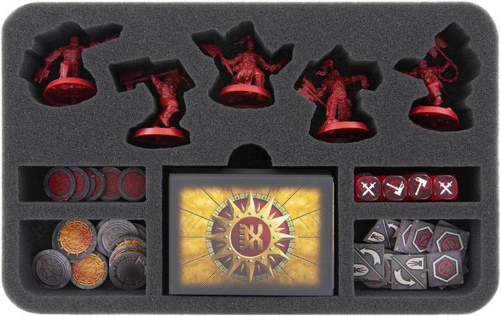 Actual product image Feldherr LBM18 - Storage box FSLB150 for 6 Warhammer Underworlds Shadespire warbands (Foam material)