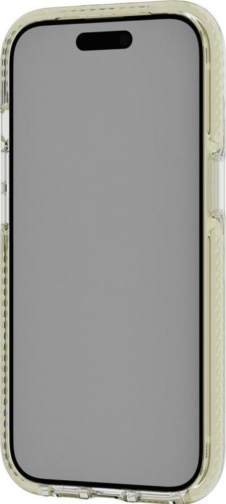 Actual product image tech21 EvoCrystal Case MagSafe for iPhone 15 Yellow (Apple iPhone 15)
