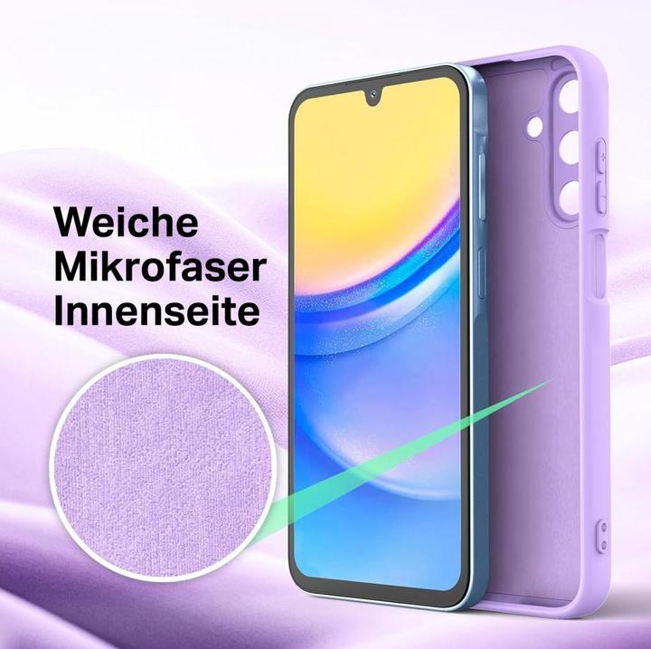Produktbild Screenguard Samsung Galaxy A15 5G Liquid Silicone Case Hülle (Samsung Galaxy A15 5G)