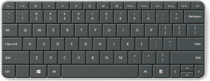 Microsoft Wedge Mobile Keyboard (CH, Kabellos)