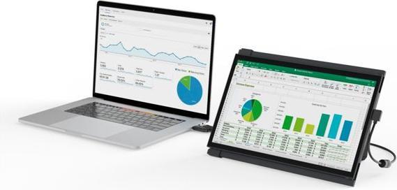 Produktbild Mobile Pixels Zweitdisplay für Notebooks und Tabletts (1920 x 1080 Pixel, 13.30")