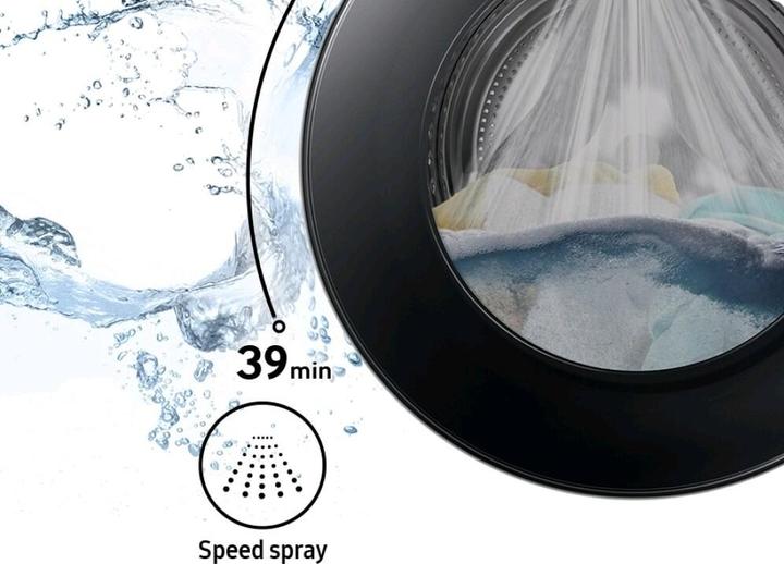 Actual product image Samsung AI Control WW11DG6B25LKU3 Washing machine with loading