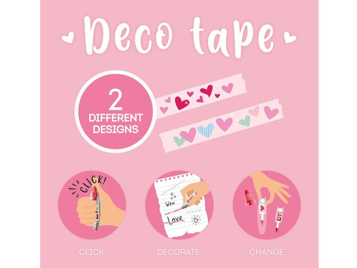 Produktbild Legami Klebeband Heart Stift mit Dekoband