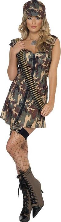 Actual product image Smiffys Womens/Ladies Army Costume Set (L)