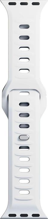 3MK Cinturino in silicone biały/white dla Apple Watch 42/44/45/49mm (Silicone, Acciaio inossidabile)