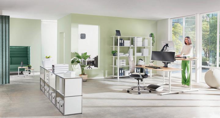 Image du produit Leitz Balle d'assise Active Ø 75cm gris clair (75 cm)