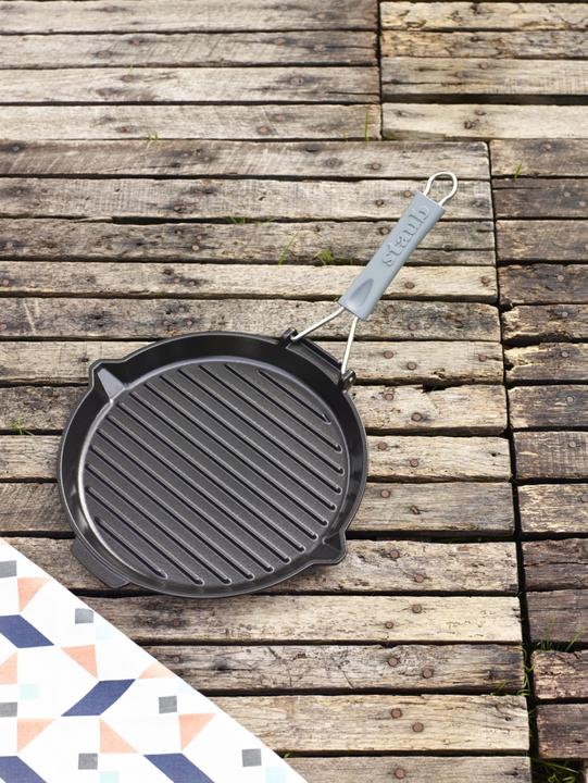 Image du produit Staub Poêle à griller (27 cm, Poêle à grillades, Fonte)
