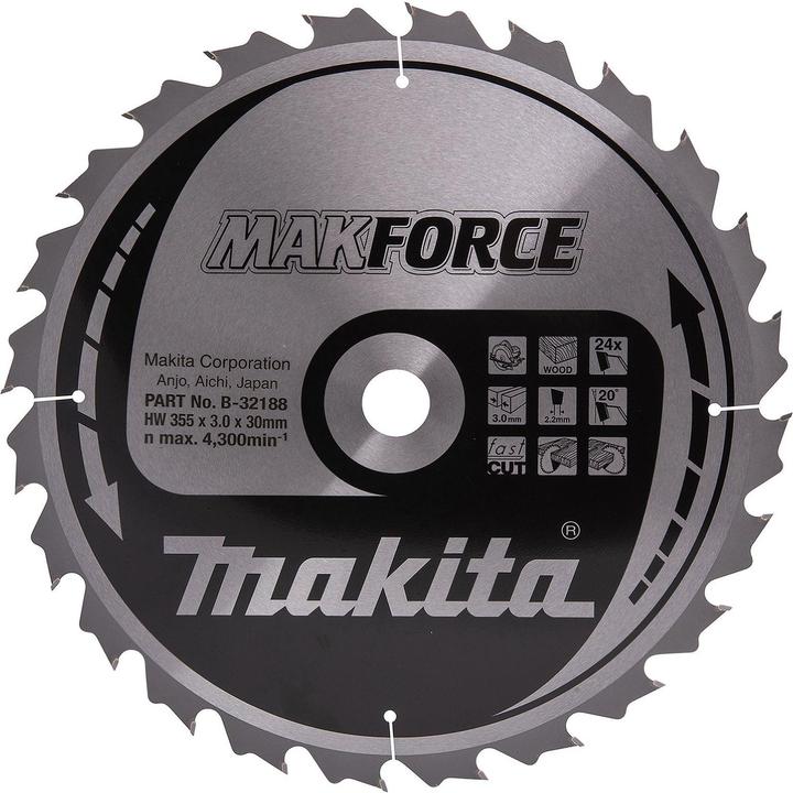 Makita Lama MAKFORCE 355x30x24Z
