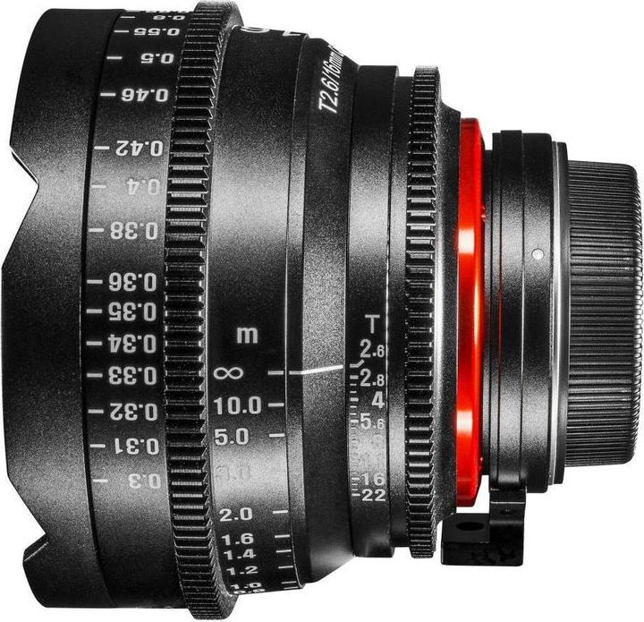 Actual product image Samyang XEEN 16mm T2.6 FF Cine Canon (Canon EF, full size, APS-C / DX, Micro Four Thirds)