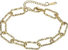 Marc Malone Sarai Gold Bracelet Mcb24014g - Gold-Plated Steel