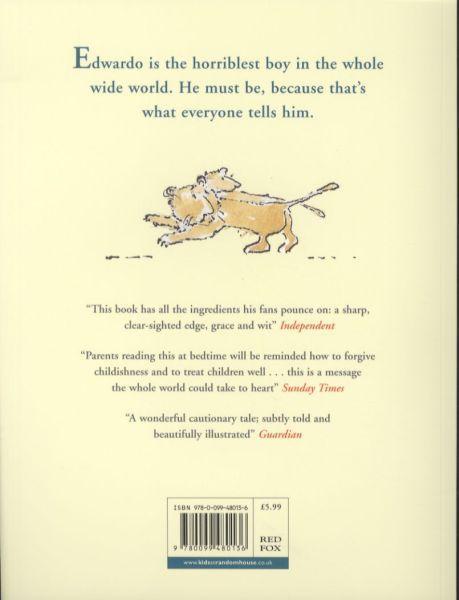 Image du produit Edwardo the Horriblest Boy in the Whole Wide World (Le garçon le plus horrible du monde) (John Burningham, Anglais)