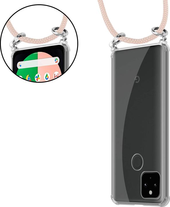 Produktbild Cadorabo TPU Handy Kette SILBER Cover