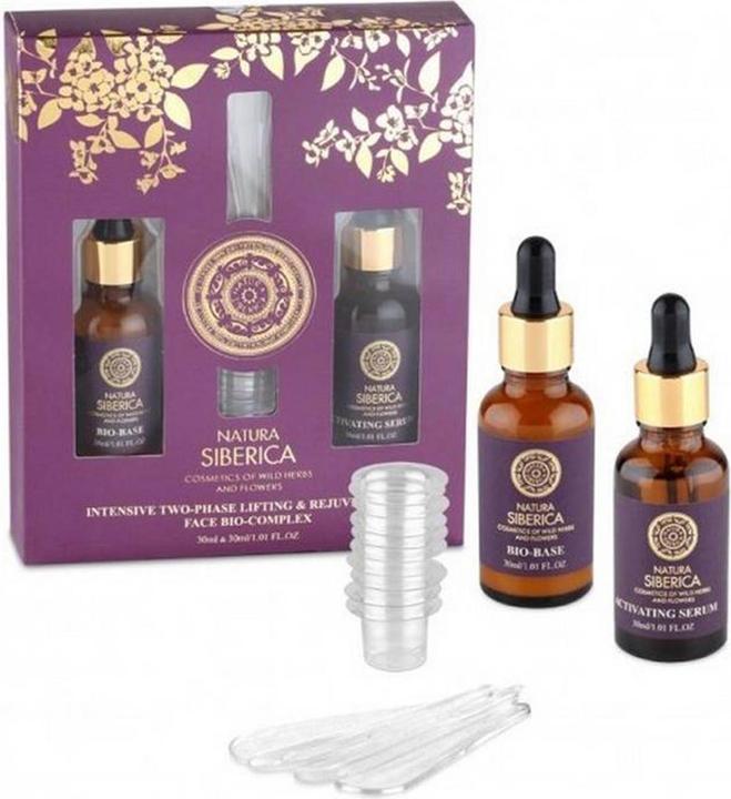 Natura Siberica Two-phase BIO anti-aging complex ANTI-AGE - 2x30 ml (Gesichtspflege set)