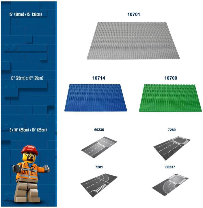 Produktbild LEGO Blaue Bauplatte (10714, LEGO Classic)