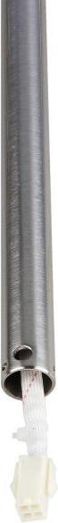 Actual product image Westinghouse Ceiling fan extension pole stainless steel